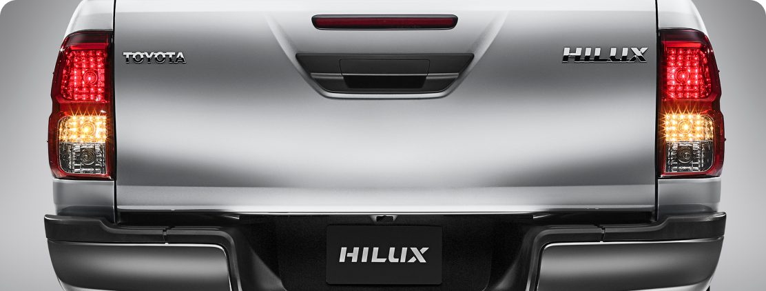 Vista trasera de Toyota Hilux Diesel